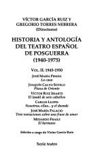 Historia y antología del teatro español de posguerra (1940-1975) : Vol. VII : 1971-1975