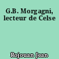 G.B. Morgagni, lecteur de Celse