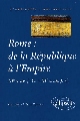 Rome : de la République à l'Empire, IIIe s. av. J.-C.-IIIe s. ap. J.-C.