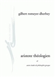 Aristote théologien : & autres études de philosophie grecque