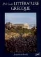 Précis de littérature grecque