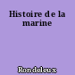Histoire de la marine