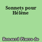 Sonnets pour Hélène