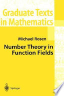 Number theory in function fields