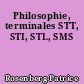 Philosophie, terminales STT, STI, STL, SMS