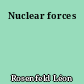Nuclear forces