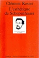 L'Esthétique de Schopenhauer