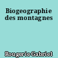 Biogeographie des montagnes