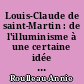 Louis-Claude de saint-Martin : de l'illuminisme à une certaine idée de la fonction poétique