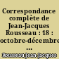 Correspondance complète de Jean-Jacques Rousseau : 18 : octobre-décembre 1763 : Lettres 2947-3087