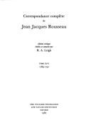 Correspondance complète de Jean-Jacques Rousseau : 46 : 1789-1791