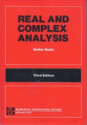 Real and complex analysis
