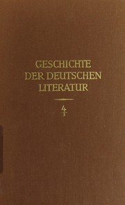 die deutsche Literatur vom späten Mittelalter bis zum Barock : 1 : Das ausgehende Mittelalter, Humanismus und Renaissance 1370-1520
