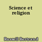 Science et religion