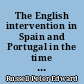 The English intervention in Spain and Portugal in the time of Edward III and Richard II