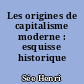 Les origines de capitalisme moderne : esquisse historique