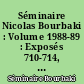 Séminaire Nicolas Bourbaki : Volume 1988-89 : Exposés 710-714, juin 1989