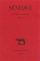 Lettres à Lucilius : Tome I : Livres I-IV