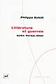 Littérature et guerres : Sartre, Malraux, Simon
