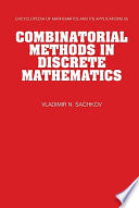 Combinatorial methods in discrete mathematics