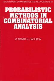 Probabilistic methods in combinatorial analysis