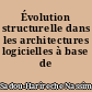 Évolution structurelle dans les architectures logicielles à base de composants
