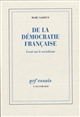 De la démocratie française : essai sur le socialisme