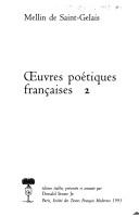 OEuvres poétiques françaises : 2