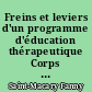 Freins et leviers d'un programme d'éducation thérapeutique Corps et Santé pour des patients atteints de schizophrénie au CH G. Daumézon à Bouguenais (44)