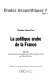 La politique arabe de la France