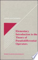 Elementary introduction to the theory of pseudodifferential operators