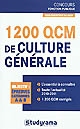 1200 QCM de culture générale
