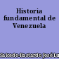 Historia fundamental de Venezuela