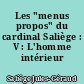 Les "menus propos" du cardinal Saliège : V : L'homme intérieur