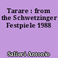 Tarare : from the Schwetzinger Festpiele 1988
