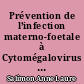Prévention de l’infection materno-foetale à Cytomégalovirus : connaissances et pratiques des professionnels de santé
