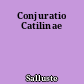 Conjuratio Catilinae