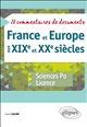 France et Europe aux XIXe et XXe siècles : 20 commentaires de documents