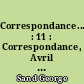 Correspondance... : 11 : Correspondance, Avril 1851-Juin 1853