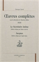 Oeuvres complètes : 1834