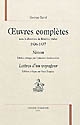 Oeuvres complètes : 1836-1837