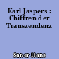 Karl Jaspers : Chiffren der Transzendenz