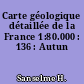 Carte géologique détaillée de la France 1:80.000 : 136 : Autun