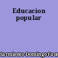Educacion popular
