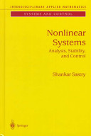Nonlinear systems : analysis, stability, and control