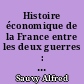 Histoire économique de la France entre les deux guerres : T. 2 : de Pierre Laval à Paul Reynaud 1931-1939