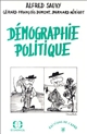 Démographie politique : [Séminaire interdisciplinaire de démographie politique, Paris, 1981]