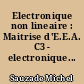 Electronique non lineaire : Maitrise d'E.E.A. C3 - electronique...