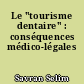 Le "tourisme dentaire" : conséquences médico-légales