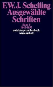 Ausgewahlte Schriften : Band 5 : Schriften 1842-1852 : Erster Teilband